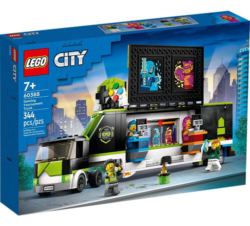 Lego City 60388 Camión De Torneo De Videojuegos Cantidad de piezas 344