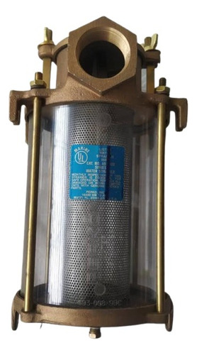 Strainer 1-1/2  Filtro Agua Marina Marca Perko En Bronce F 