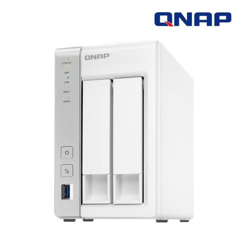 Nas Storage Qnap Ts231p 2 Bahias Dual Core Lan 2x Gbe Rj45