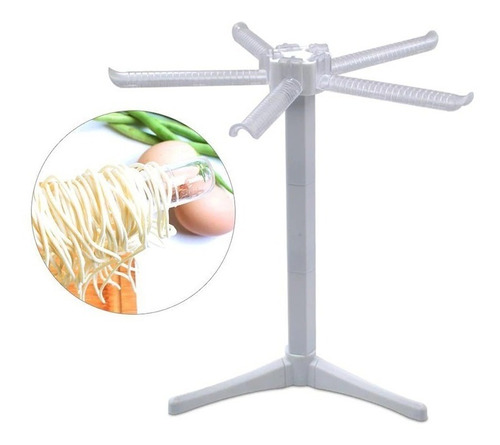 Imagem 1 de 4 de Secador De Macarrão Massa Espaguete Suporte Cozinha 5 Hastes