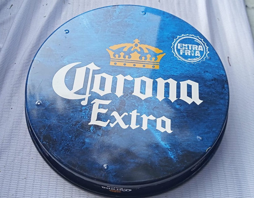 Antigua Charola De Cerveza Corona Extra Imagen De Botella (Usado)