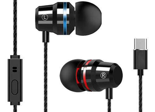 Auriculares Stereo In Ear Manos Libres Usb-c Tipo C Usbc ®