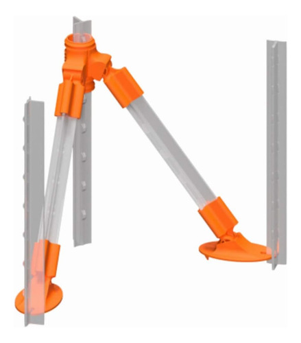 Cb-360-tp Kit De Soporte De Esquina De Poste T, Necesit...