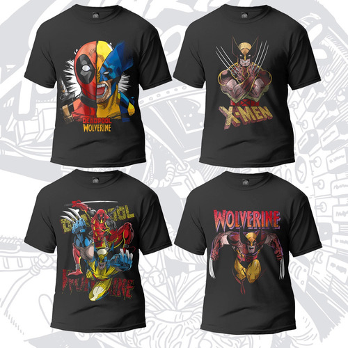 Playera X-23 X23 Deadpool Wolverine X-men Xmen Marvel