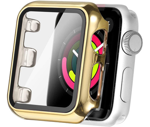 Funda Protectora Apple Watch Series 4/5/6/se 44mm Gold