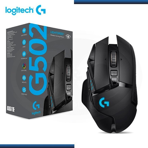 Imagen 2 de 5 de Mouse Gamer Logitech G G502 Lightspeed Wireless