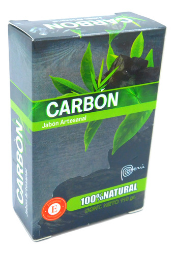 4 Jabón Artesanal (carbón + Cúrcuma-miel + Aloe + Arroz)