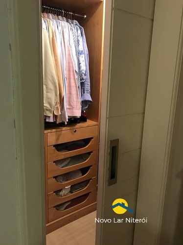 Imagem 13 de 15 de Excelente Apartamento Em Icaraí, Frente, Sol Da Manhã Com 145 M²,. - 117