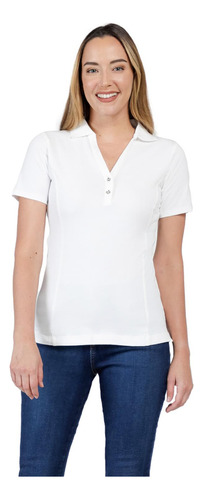 Playera Tipo Polo Lee Mujer Algodón