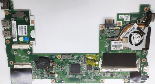 630969-001 Tarjeta Madre Hp Mini 210 110 Atom N455 Verde Musgo (Usado)