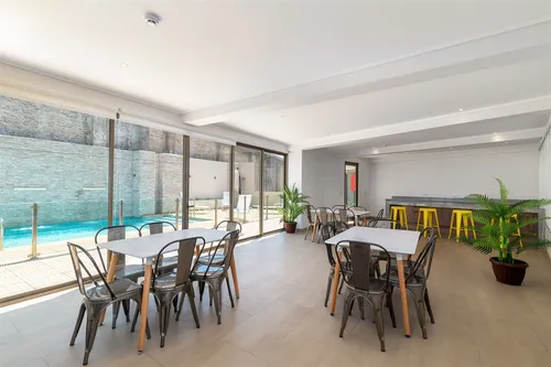 Depto Crnel Robles, Vista Poniente, Piso 5, Terraza