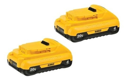 20v Max Compact 4ah Dual Pack Dewalt Dcb240-2