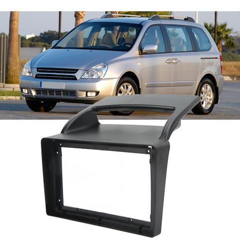 Carcasa De Radio De Coche Dash Stereo Bezel De 9 Pulgadas, A