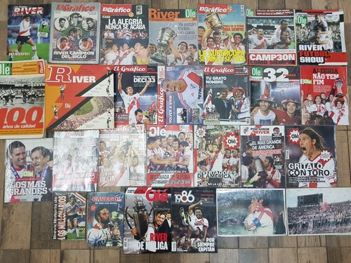 Coleccion Revistas De River Plate Y Libros Mas Posters 