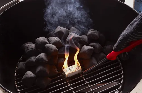 Carbón vegetal iniciadores para carbón weber Weber