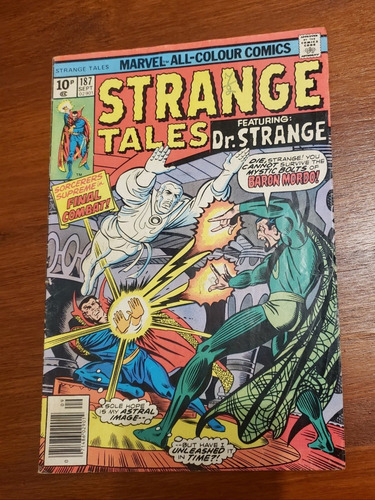 Strange Tales #187 Doctor Strange Extraño Mordo Marvel Comic