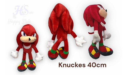 Knuckles O Nudillos Sonic Rojo De 40 Cm Aprox  ( Hstyle)