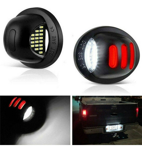 2 Luces Led Para Matrícula Ford F150 F250 F350 99-16