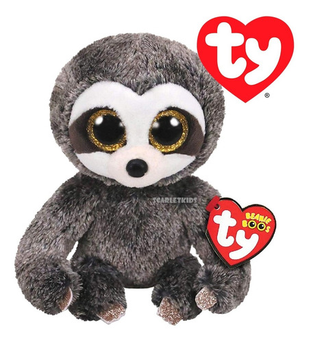Imagen 2 de 6 de Ty Beanie Boos Peluche Mediano Original Scarlet Kids