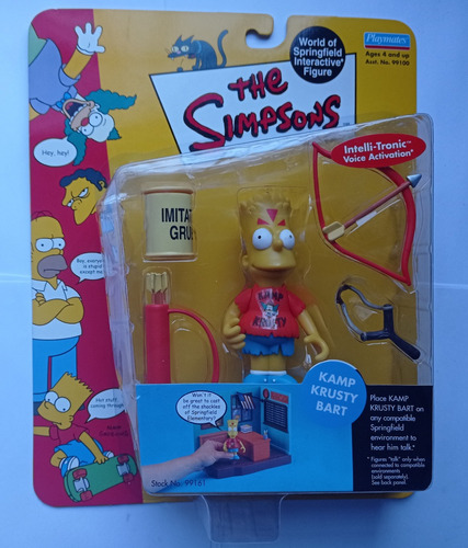 Kamp Krusty Bart 2001 Simpsons World Of Springfield