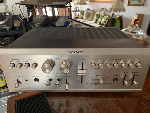 Amplificador Estéreo - Pre-outs - Sony Ta-1150 - Vintage 