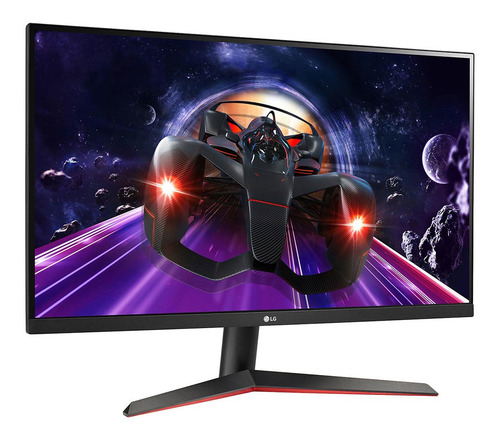 Imagen 2 de 5 de Monitor gamer LG 27MP60G LCD 27" negro y rojo 100V/240V