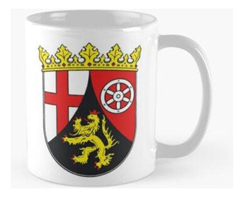 Taza Escudo De Armas De Renania-palatinado, Alemania Calidad