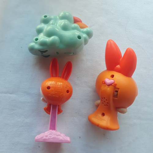 Chicas Superpoderosas Lote 3 Juguetes Coleccion Burger King (Usado)