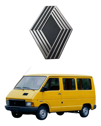 Emblema Da Trafic 90 A 99 Original Renault