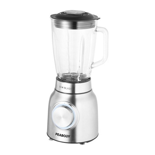 Licuadora Peabody Pe-ln1001ix 6 Cuchillas 1000w 1.5lt Inox.