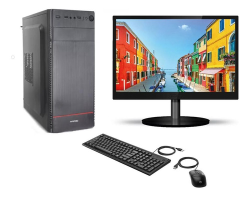 Cpu Completo Gaming Info I3 7o 8gb Ddr4 Ssd 240 Monitor 19