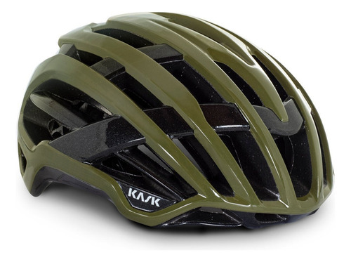 Casco Para Ciclismo Kask Valegro Ultra Ligero Color Olive Green Talla L