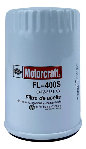 Filtro Aceite Ford Fiesta Power Move Max Titanium Ka Focus 