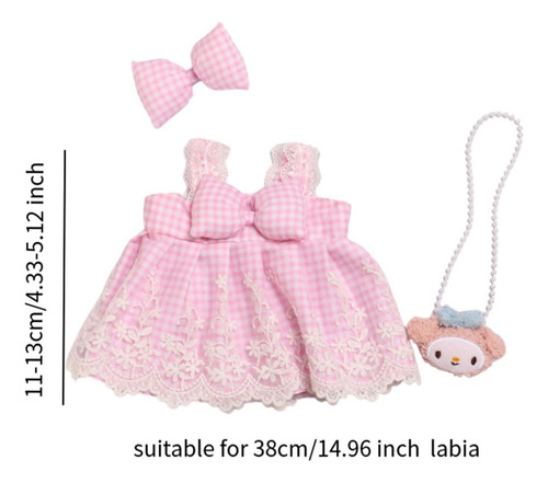 Nuevo Conjunto De Vestido De Muñeca Con Accesorio For El