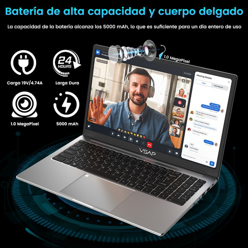 Laptop Intel I7 8750h 16 Gb Ram 512 Gb Ssd Win 11 Ddr4 15.6