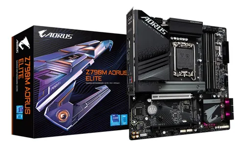 comprar Placa Mãe Gigabyte Z790m Aorus Elite Lga 1700 Matx Ddr5