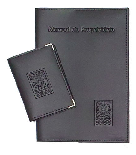 Imagem 1 de 6 de Capa Porta Manual Proprietário Puma + P.documentos Puma