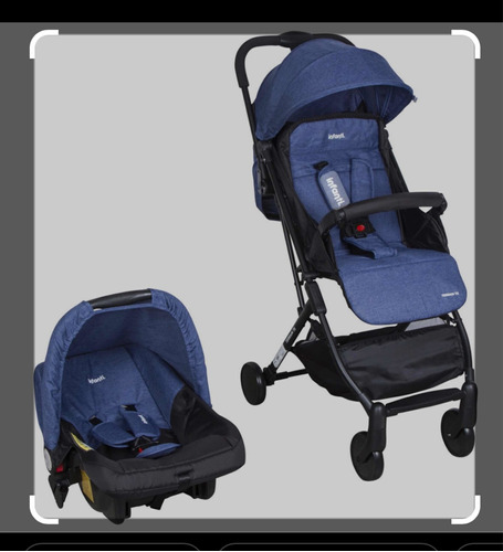 Coche Paseo Terrain Silla Nido Infanti