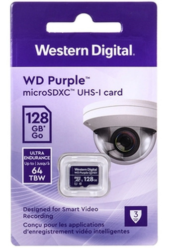 Memoria Micro Sd 128gb Western Digital Videovigilancia