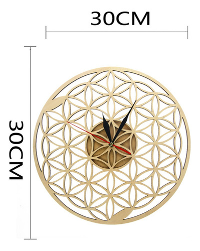De Madera Reloj De Pared Bar Hogar Comedor Escuela
