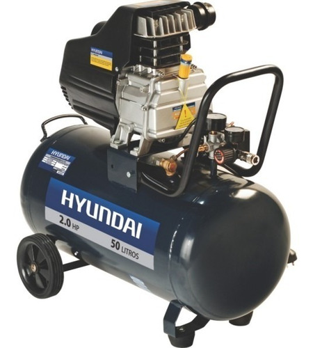 Compresor 50 Lts 2 Hp Hyundai Hyac50d Herracor