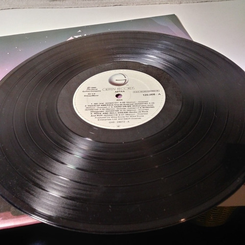 Imagen 5 de 5 de Asia Astra Lp, King Crimson Emerson Palmer Genesis Leer