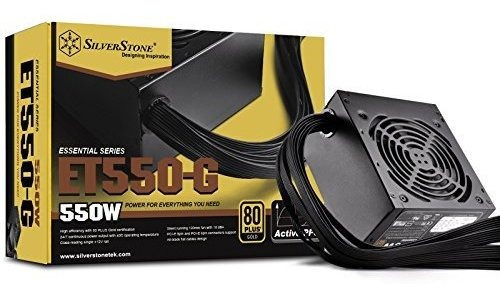 Sistemas De Alimentación Silverstone Tek 550w 80 Plus Gold F