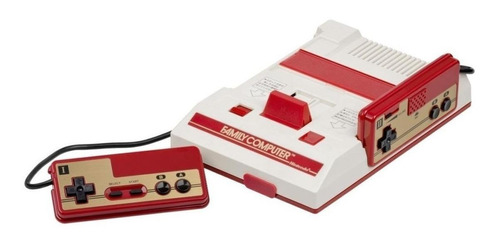 Nintendo Family Computer Classic Mini Standard cor  branco e vermelho