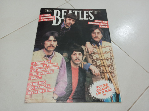 Revista Pôster The Beatles Som Três 2 (Usado)