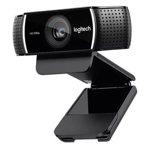 Camara Web Logitech C922 Conexion Usb Negro