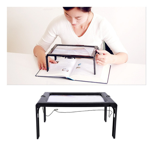 Lupa, Manos Libres Con Luz Led For Leer, Coser, Tejer,