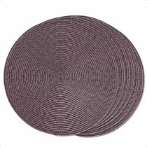Comprar Set X6 Individual De Mesa Redondo Mantel Individual