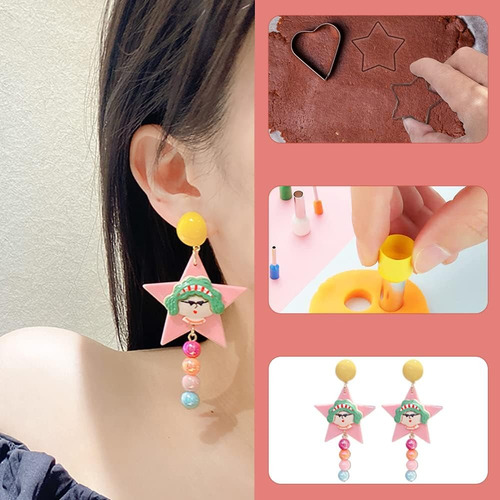 Set Herramientas Para Hacer Aros De Arcilla Polimérica