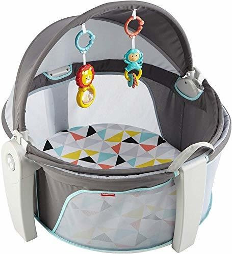 Cúpula Para Bebé Fisher-price On-the-go, Gris / Azul / Am